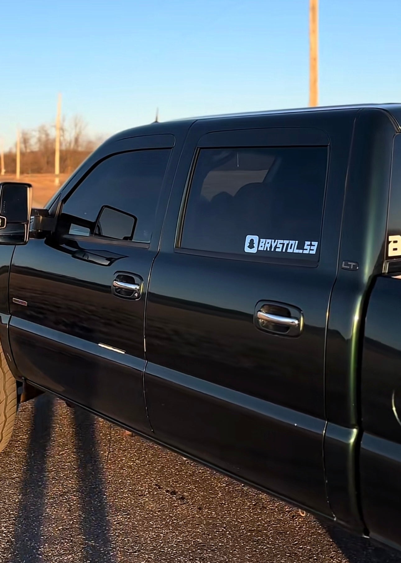 99-06 GMC/Chevy CREW CAB low pro rainguards