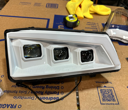 03-06 Chevy Silverado painted headlights